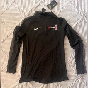 Nike 3/4 zip jacket body armor
